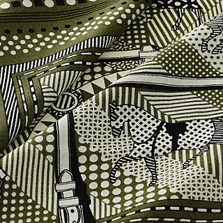 カレH 65 《馬着》 - グリーン | Hermès - エルメス-公式サイト